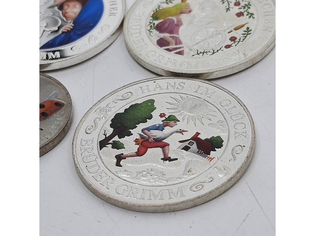 Ca. 17x munt, o.a brüder grimm - afbeelding 5 van  9
