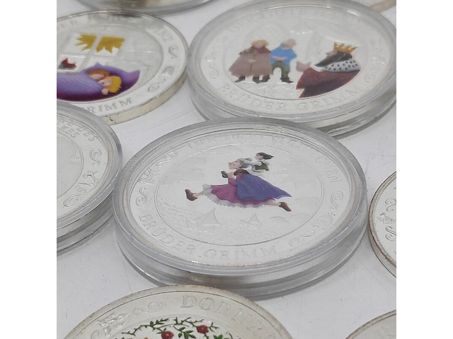 Ca. 17x munt, o.a brüder grimm - afbeelding 7 van  9