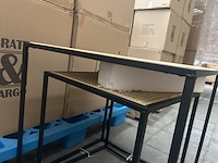 Ca. 17x set van 2 rotan bijzettafels, crate & cargo - afbeelding 3 van  6