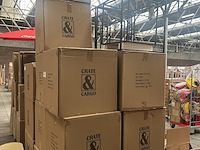 Ca. 17x set van 2 rotan bijzettafels, crate & cargo - afbeelding 6 van  6