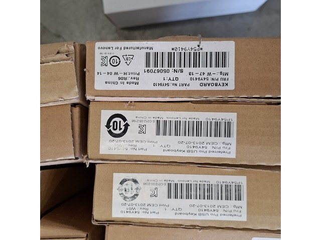 Ca. 17x toetsenbord, lenovo - afbeelding 3 van  7