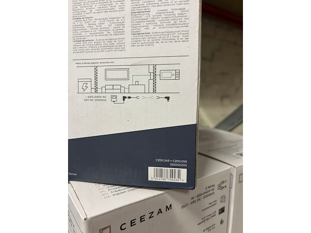 Ca. 17x video deurintercom, ceezam - afbeelding 4 van  4