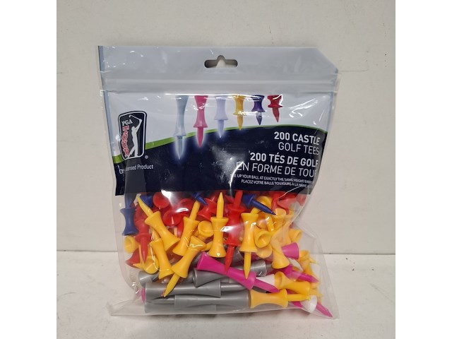 Ca. 18 zak a 200 stuks golf tees pga tour - afbeelding 3 van  5