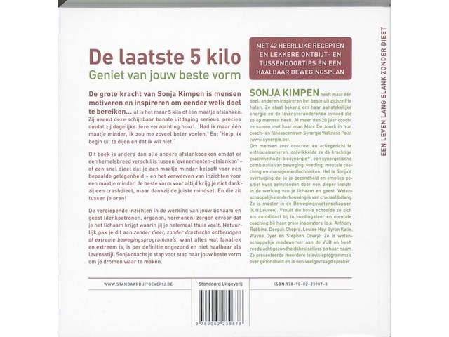 Ca. 180x boeken, sonja kimpen, de laatste 5 kilo, 2011 - afbeelding 2 van  2