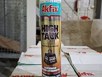 Ca. 180x koker high tack kit, akfix, wit