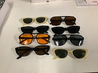 Ca. 180x zonne brillen, diverse kleuren - afbeelding 2 van  3