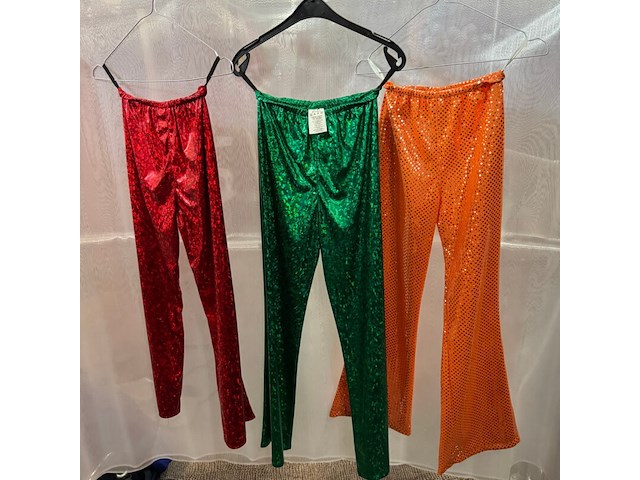 Ca. 183x meisjes flower power/ disco glitter - afbeelding 3 van  5