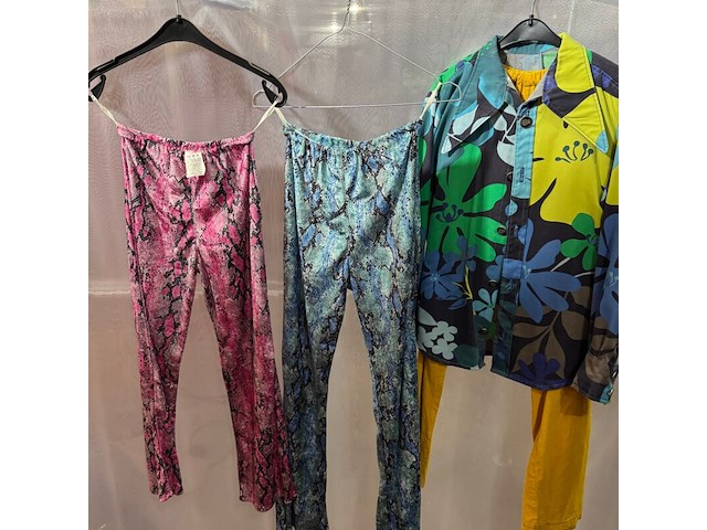 Ca. 183x meisjes flower power/ disco glitter - afbeelding 4 van  5