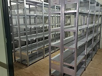 Ca 18,75mtr metalen stelling - afbeelding 1 van  10