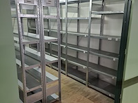 Ca 18,75mtr metalen stelling - afbeelding 4 van  10