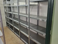 Ca 18,75mtr metalen stelling - afbeelding 5 van  10