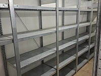 Ca 18,75mtr metalen stelling - afbeelding 9 van  10