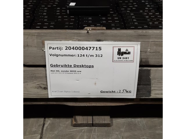 Ca. 188x desktop, hp, elitedesk 800 g-4 - afbeelding 3 van  11