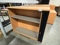 Ca. 18x archiefkast, konig&neurath, zwart/beuken - afbeelding 3 van  5