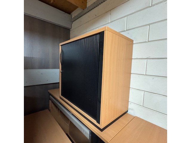 Ca. 18x archiefkast, konig&neurath, zwart/beuken - afbeelding 4 van  5
