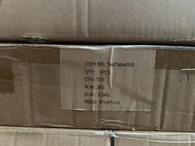 Ca. 18x bijzettafel, theetafel i-wannahave - afbeelding 8 van  8