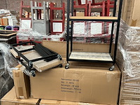 Ca. 18x bijzettafel verrijdbaar crate & cargo - afbeelding 4 van  4