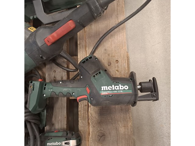Ca. 18x divers accu/elektrisch gereedschap metabo, diverse modellen - afbeelding 10 van  18