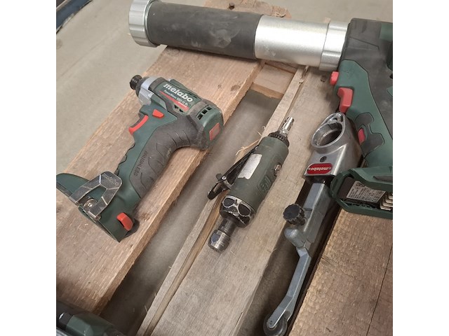 Ca. 18x divers accu/elektrisch gereedschap metabo, diverse modellen - afbeelding 17 van  18