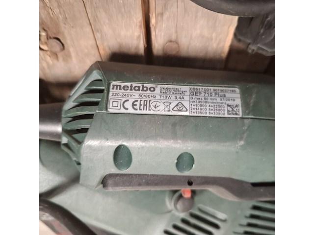 Ca. 18x divers accu/elektrisch gereedschap metabo, diverse modellen - afbeelding 3 van  18