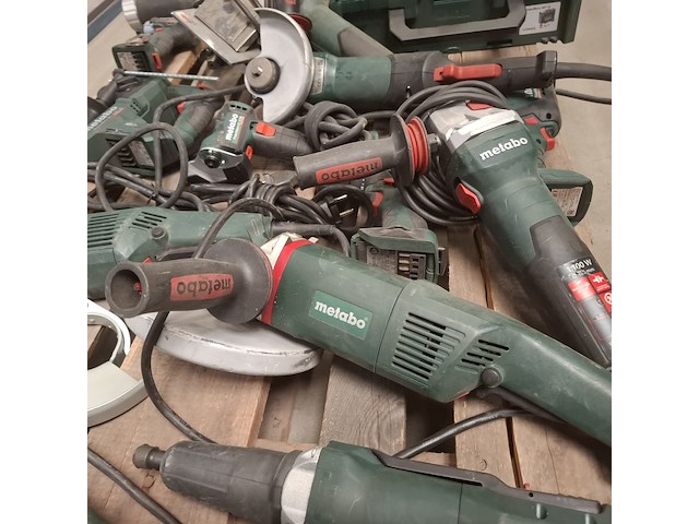 Ca. 18x divers accu/elektrisch gereedschap metabo, diverse modellen - afbeelding 4 van  18