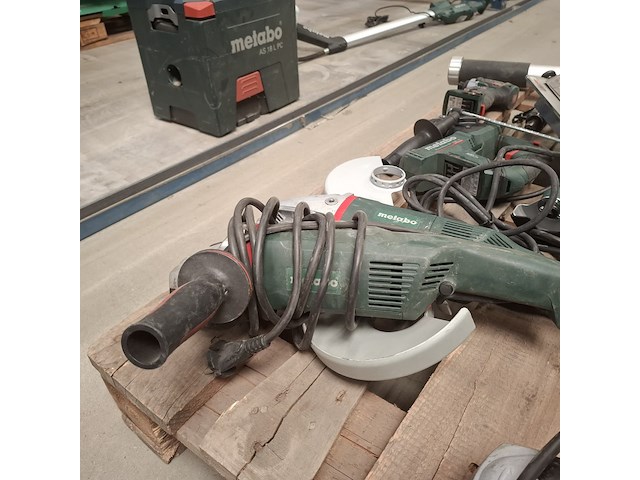 Ca. 18x divers accu/elektrisch gereedschap metabo, diverse modellen - afbeelding 6 van  18