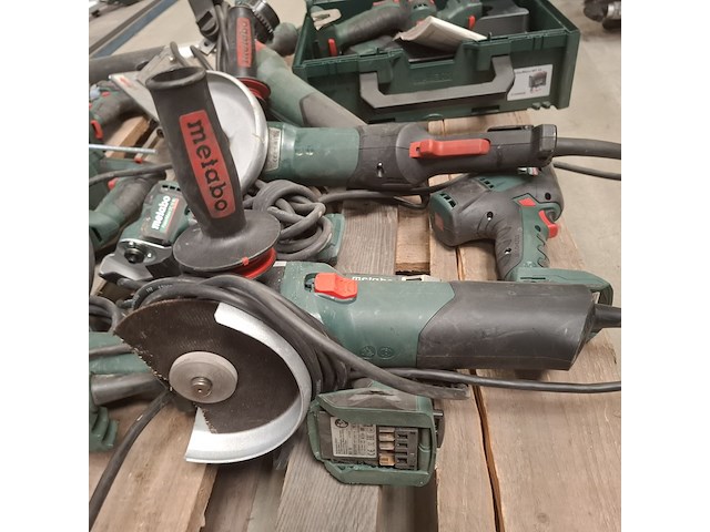 Ca. 18x divers accu/elektrisch gereedschap metabo, diverse modellen - afbeelding 7 van  18
