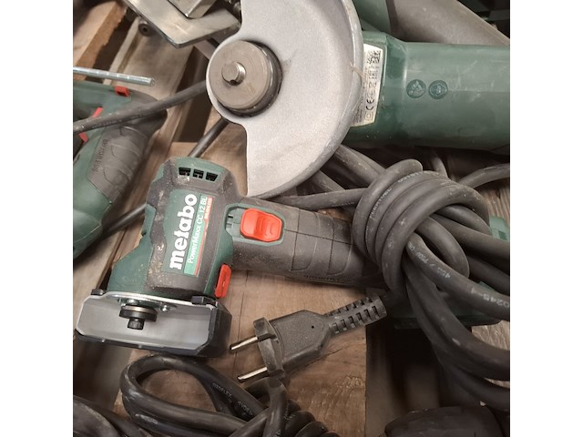 Ca. 18x divers accu/elektrisch gereedschap metabo, diverse modellen - afbeelding 8 van  18