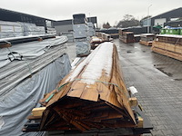 Ca. 18x douglas balken geschaafd, 140x140mm, lengte 300cm - afbeelding 1 van  3