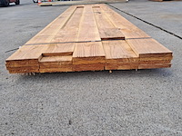 Ca. 18x douglas houten plank, fijn bezaagd, douglas, fijn bezaagde plank - afbeelding 3 van  4