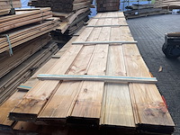 Ca. 18x douglas kraaldelen, 18x180mm, lengte 500cm - afbeelding 1 van  3