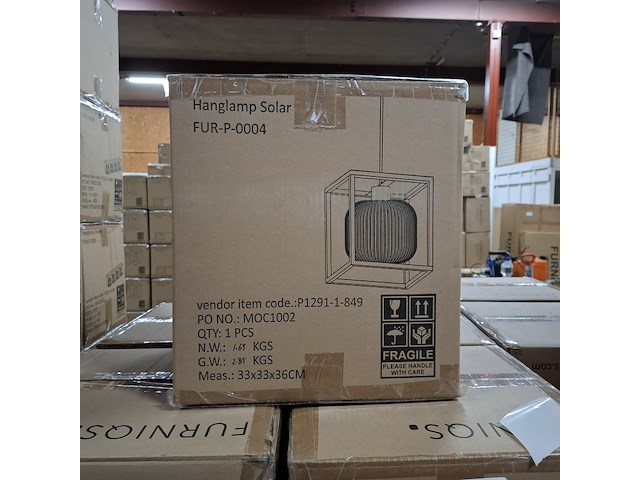 Ca. 18x hanglamp, furniqs, solar - afbeelding 3 van  3
