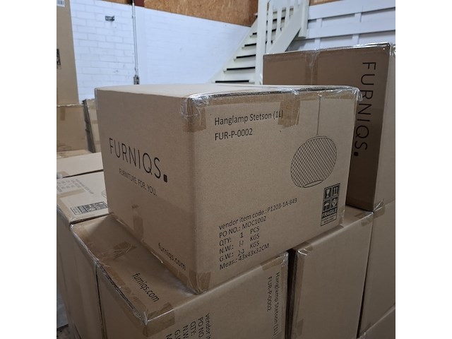 Ca. 18x hanglamp, furniqs, stetson - afbeelding 2 van  3