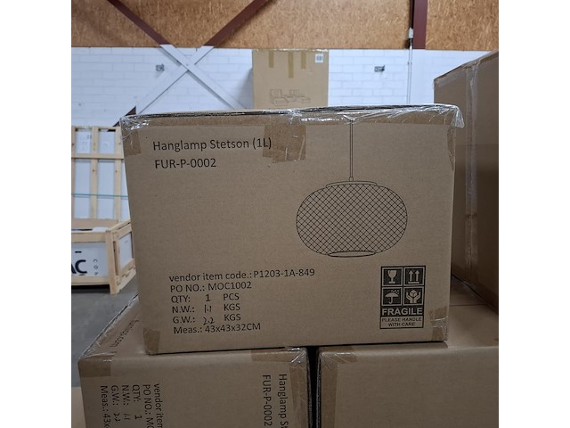 Ca. 18x hanglamp, furniqs, stetson - afbeelding 3 van  3