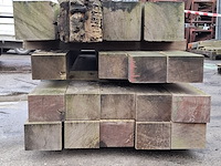 Ca. 18x hardhouten balk o.a. bilinga - afbeelding 2 van  7