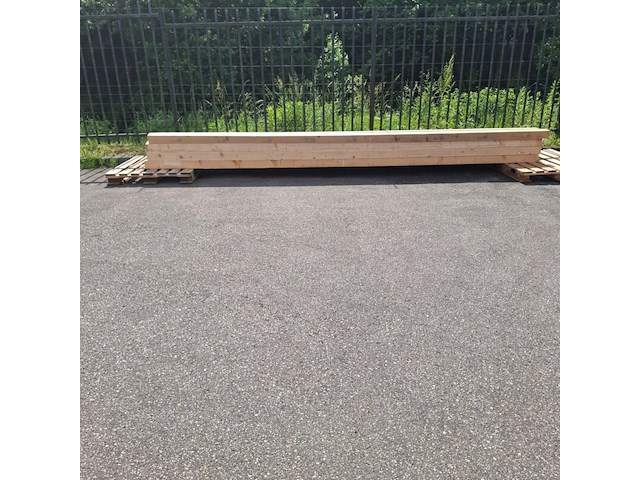 Ca. 18x houten balk - afbeelding 1 van  4