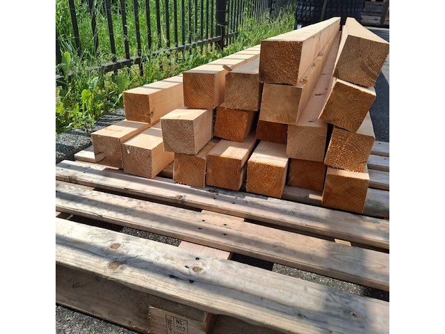 Ca. 18x houten balk - afbeelding 2 van  4
