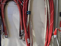 Ca. 18x koppelslangen, blauw/rood - afbeelding 4 van  9