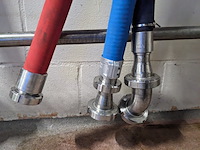 Ca. 18x koppelslangen, blauw/rood - afbeelding 7 van  9