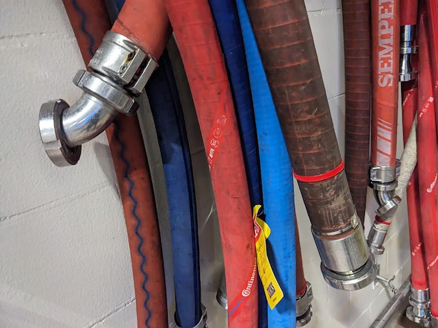 Ca. 18x koppelslangen, blauw/rood - afbeelding 9 van  9