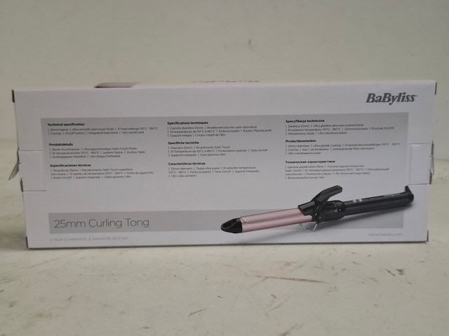 Ca 18x krultang babyliss, c325e - afbeelding 3 van  5