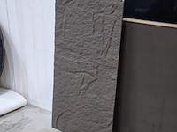 Ca. 18x pu steen wandpaneel, dark grey, 2026 - afbeelding 1 van  4