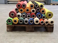 Ca. 18x rol fijne katoenen canvas | brandwerend - afbeelding 2 van  8