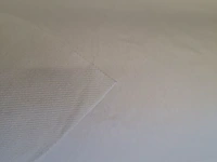 Ca. 18x rol katoenen molton, wit - afbeelding 4 van  5
