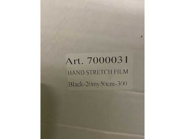 Ca. 18x rollen handwikkelfolie, zwart - afbeelding 3 van  3