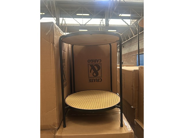 Ca. 18x rotan bijzettafel, crate & cargo - afbeelding 1 van  3
