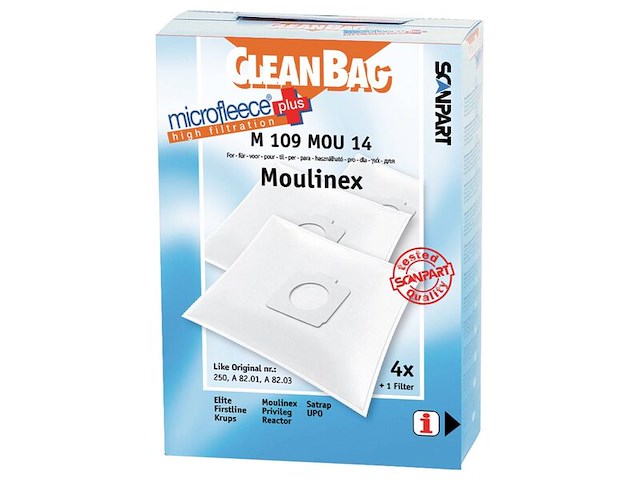Ca. 18x stofzuigerzakken 4 stuks cleanbag, m109 mou14 - afbeelding 1 van  2