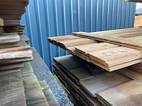 Ca. 18x thermo vuren shiplap, 20x142mm, lengte 420cm - afbeelding 3 van  3
