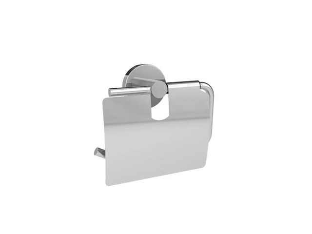 Ca. 18x toiletrolhouder, chroom/brushed - afbeelding 1 van  4