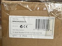 Ca. 18x tv wandbeugel 37-65" kantelbaar, sam creative, brada000013 - afbeelding 3 van  3